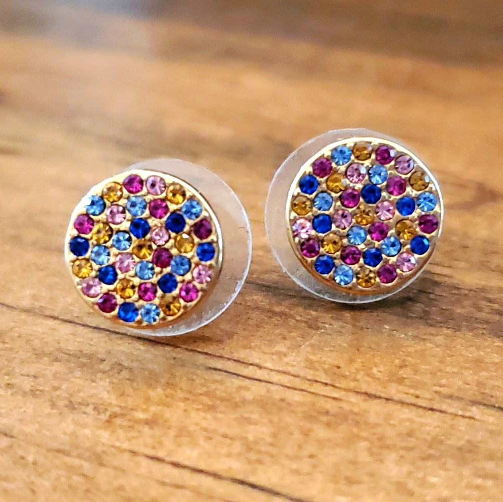 Kate Spade New York Shine On Pave Stud Earrings